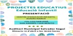Educació. Presentació de projectes educatius d'Educació Infantil (de 3 a 5 anys)