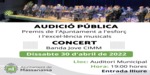 Audició pública i concert de la Banda Jove del CIMM