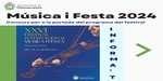 Concurs de la portada del programa del festival «Música i Festa» 2024