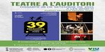 Teatre a l'Auditori: 39 ESCALONES